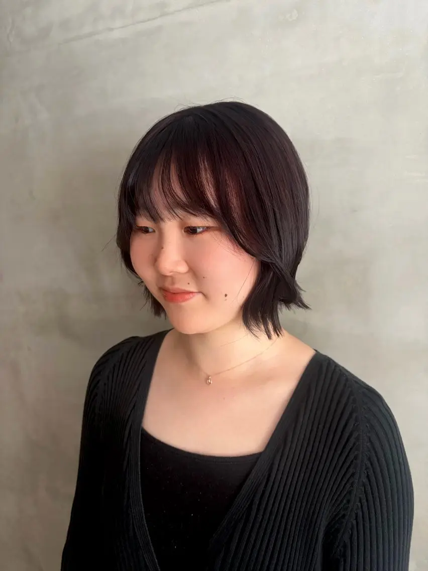 ショート カラー ヘアカラー ナカザワ アコのヘアスタイル