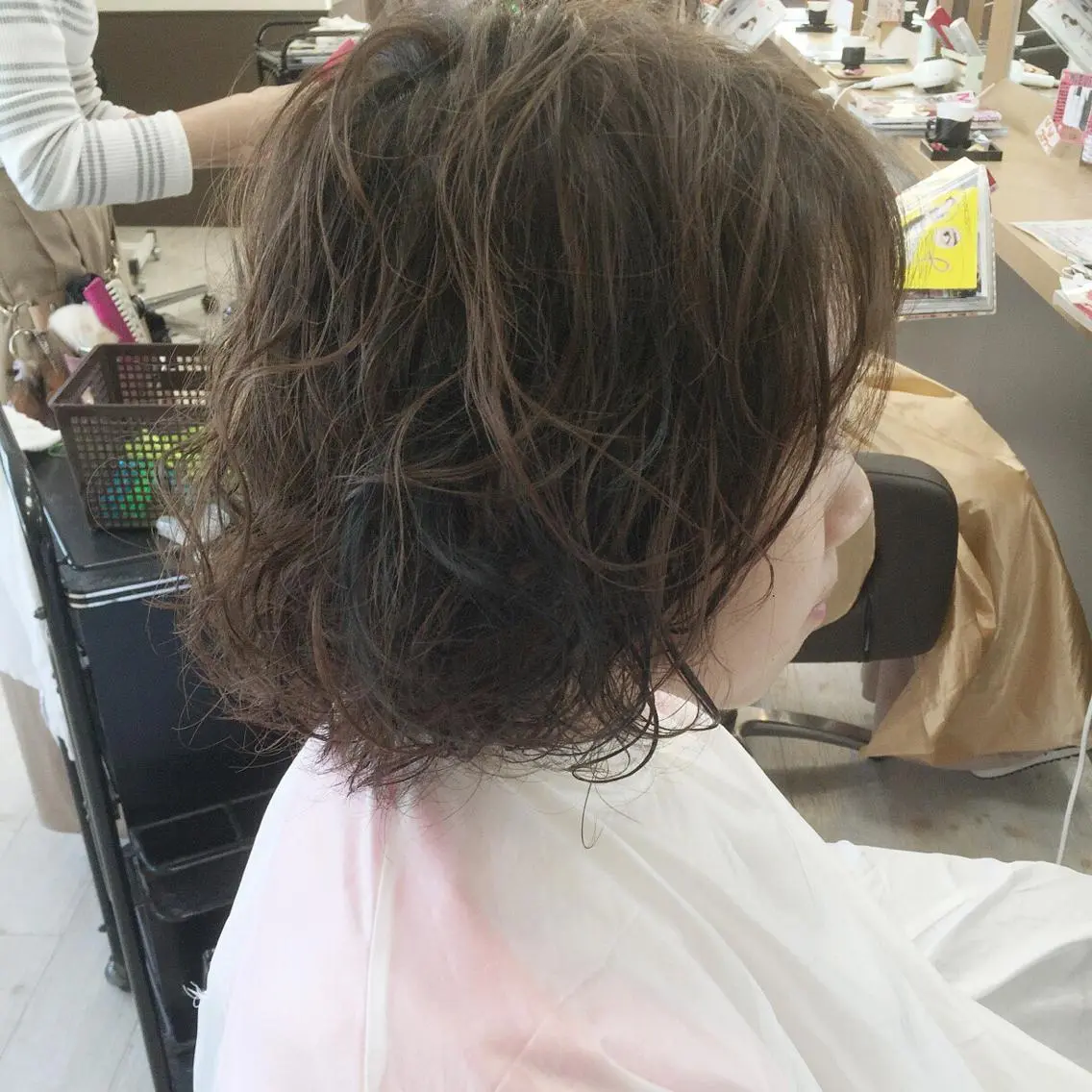 ショート カラー パーマ ヘアアレンジ メンズ キッズ ネイル マツエク・マツパ 子どものヘアアレンジ カット ヘアカラー パーマ 縮毛矯正 トリートメント ヘッドスパ Lien 深井店のヘアスタイル