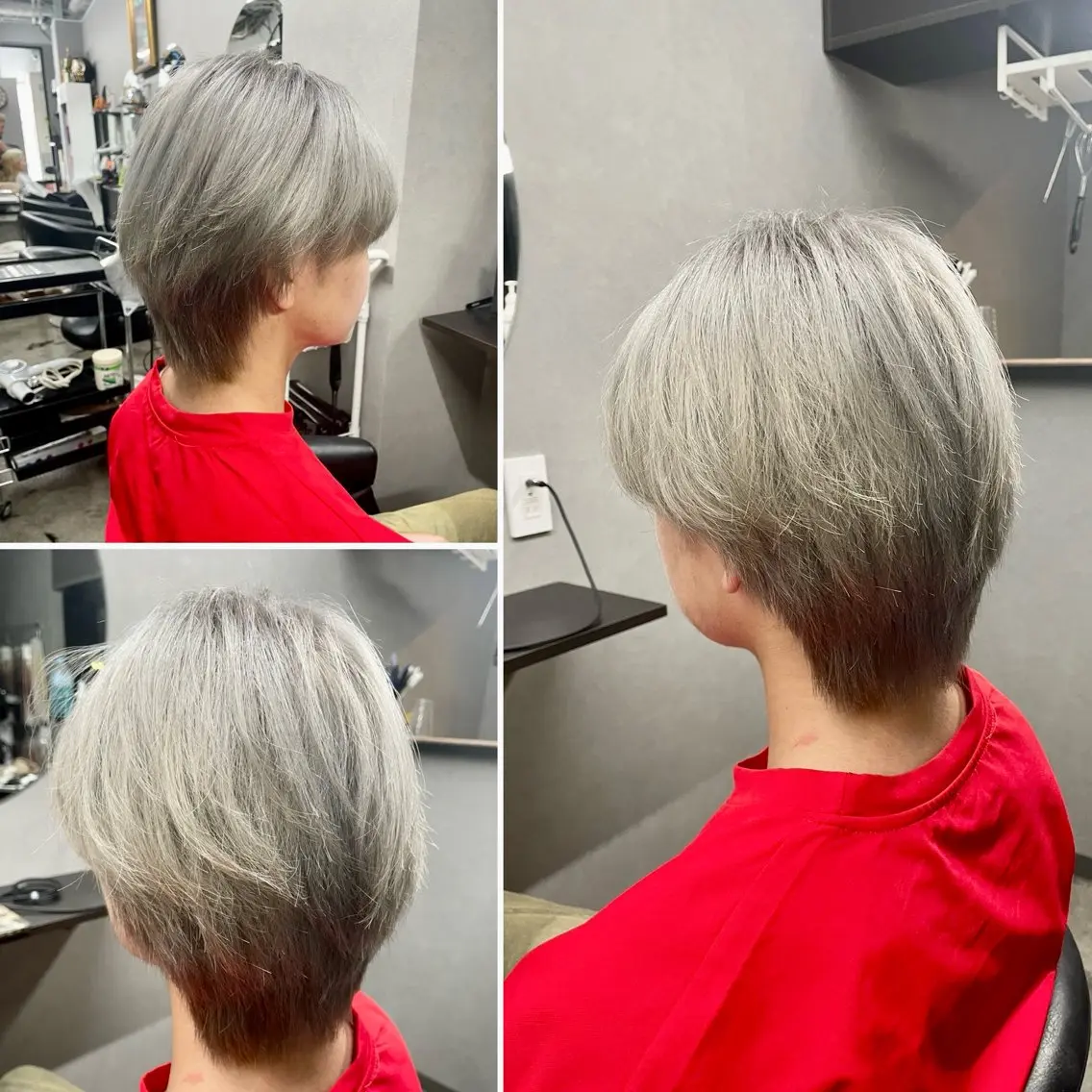 カラー メンズ メンズブリーチ ブリーチ ブロンド シルバー ホワイトシルバー カット ヘアカラー ヘアセット 🌹ミラクル美容師 🌹くっぽのヘアスタイル