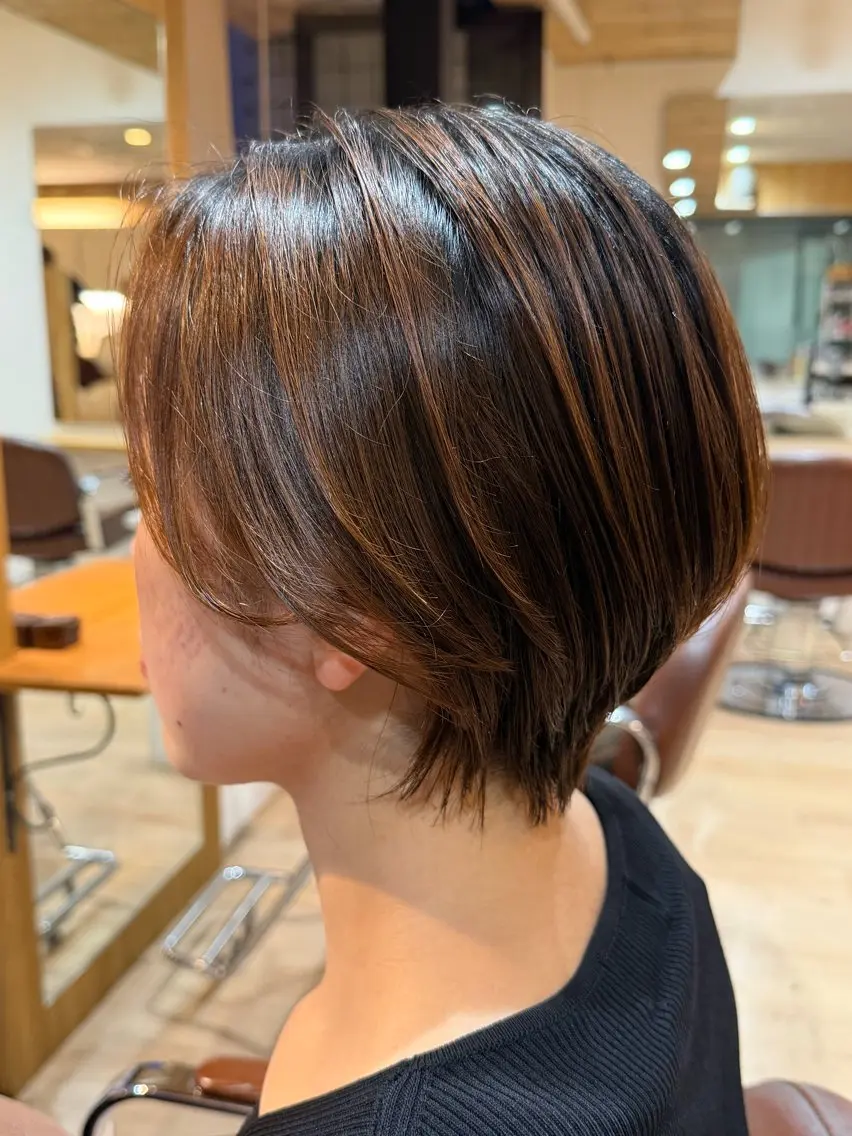 ショート ショートヘア 佐賀 大地のヘアスタイル