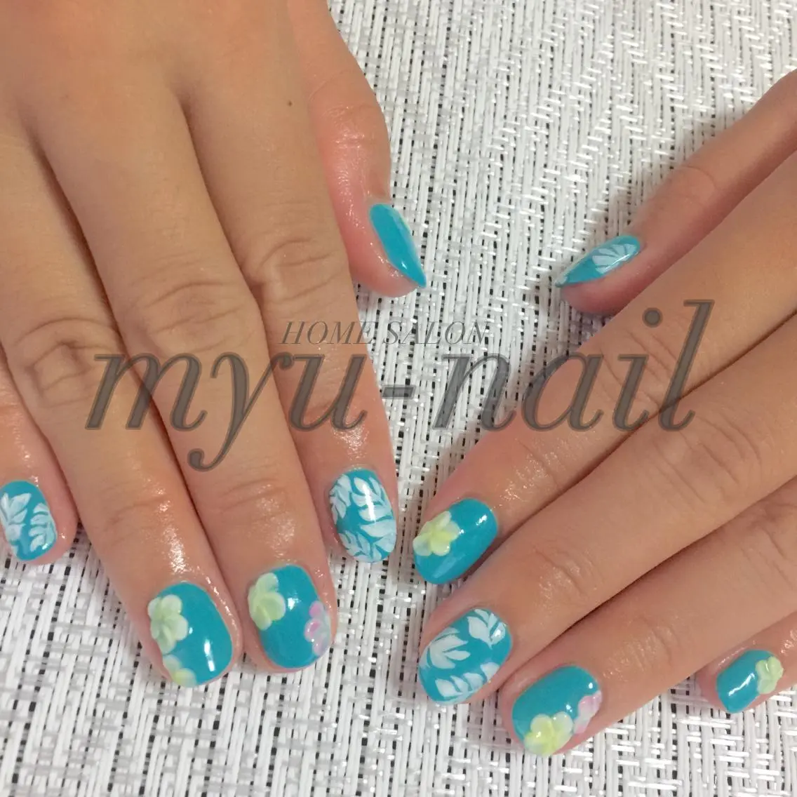 ネイル ハンドネイル ホームサロン myu-nailのネイルデザイン