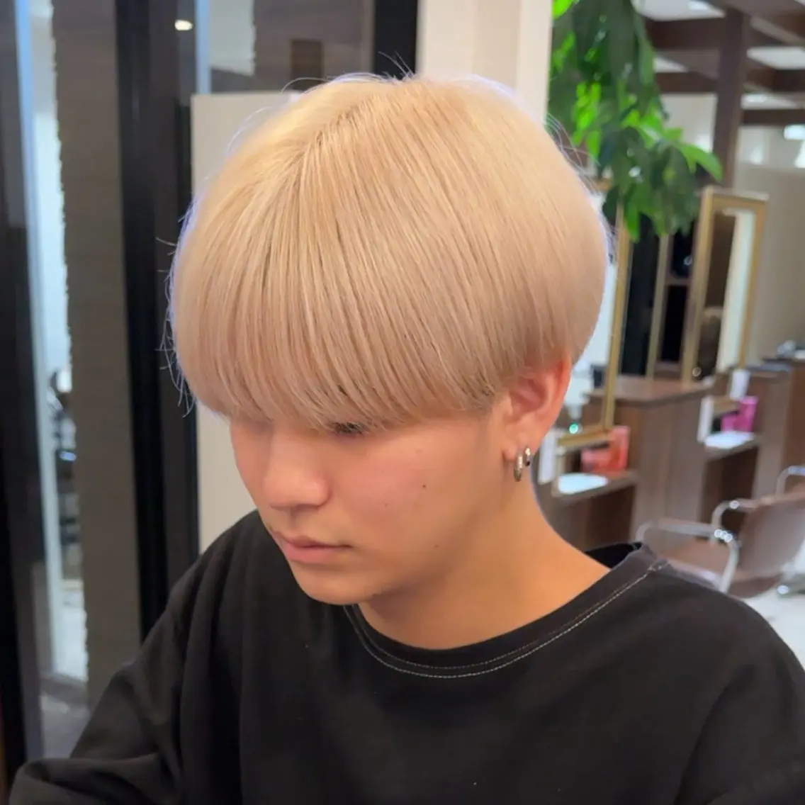 ✨平日限定価格✨メンズカット＋ダブルカラー(ブリーチ)の写真