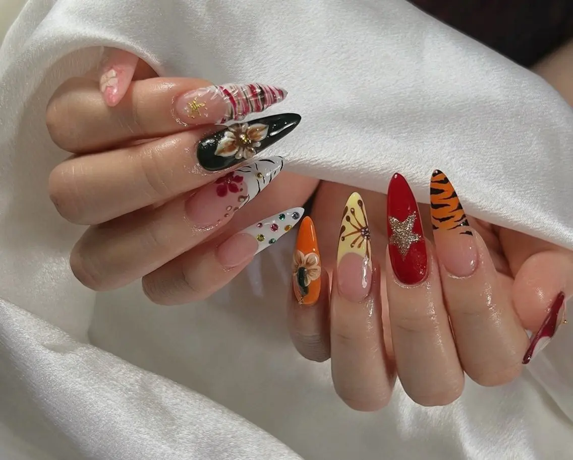 ネイル ハンドネイル フットネイル Sunset Nail 柏のネイルデザイン