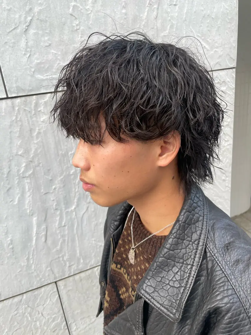 パーマ メンズ カット パーマ 町田エリアＮｏ．１/ パーマ特化/太田京希のヘアスタイル