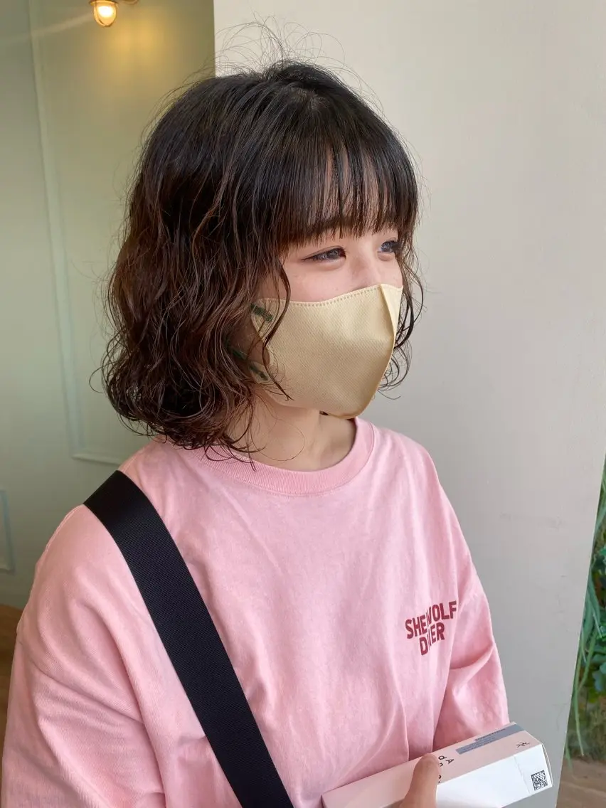 ⚠️お問い合わせ予約限定⚠️🕊パーマモデル🕊✨《カット+パーマ》水、木、金の営業後19:00〜限定の写真