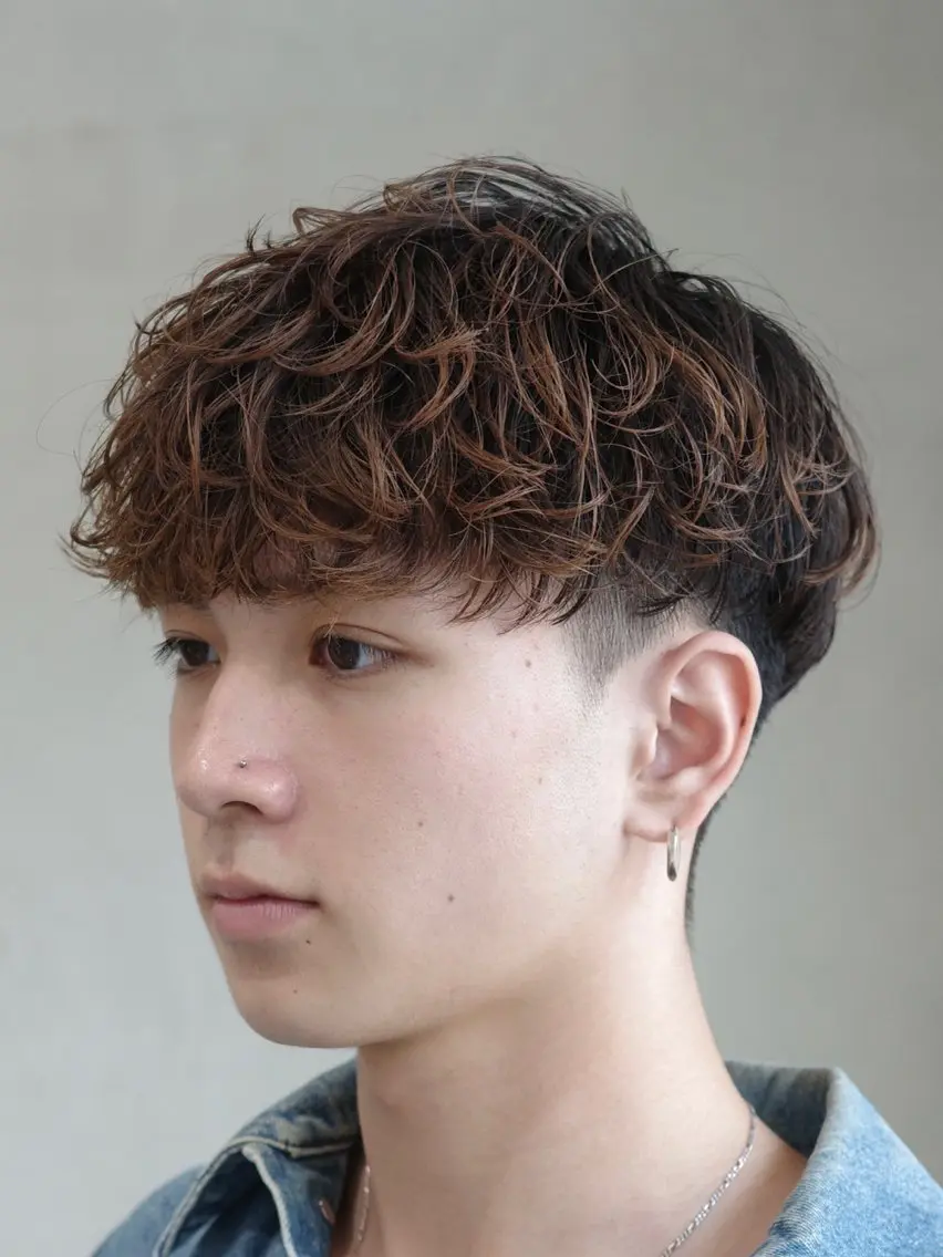 パーマ メンズ 当日予約⭕️ 太田のヘアスタイル