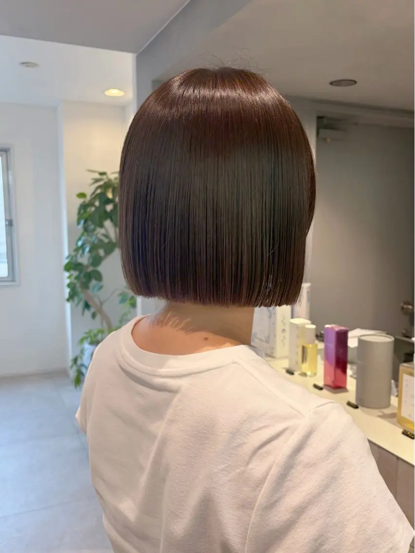 cut + color + 3step treatment 🥣の写真
