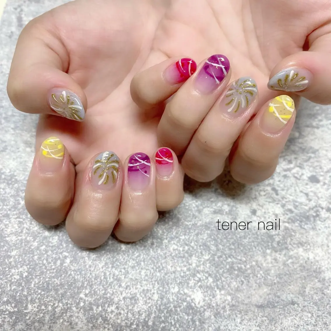 ネイル ヨーヨーネイル テネルネイル tener nailのネイルデザイン