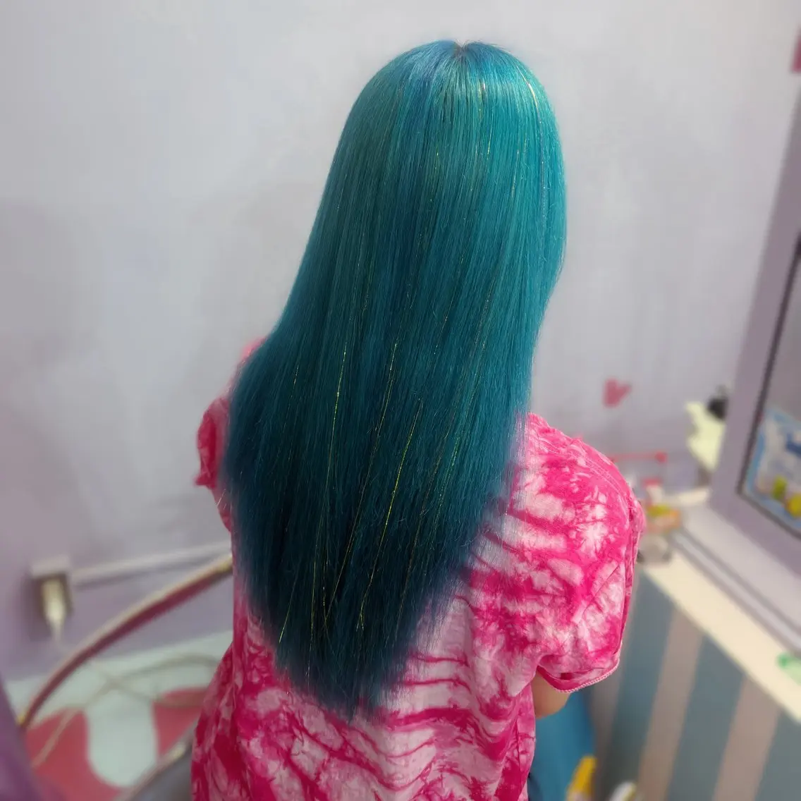 ロング ヘアカラー さくら🌸エクステ/ ガーリーカラーのヘアスタイル