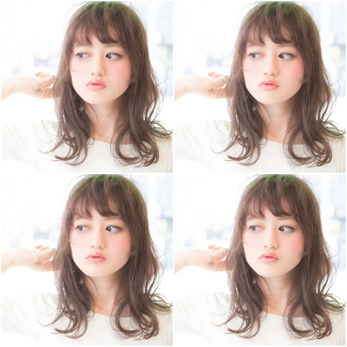 セミロング カラー タナカ *歴10年以上*のヘアスタイル