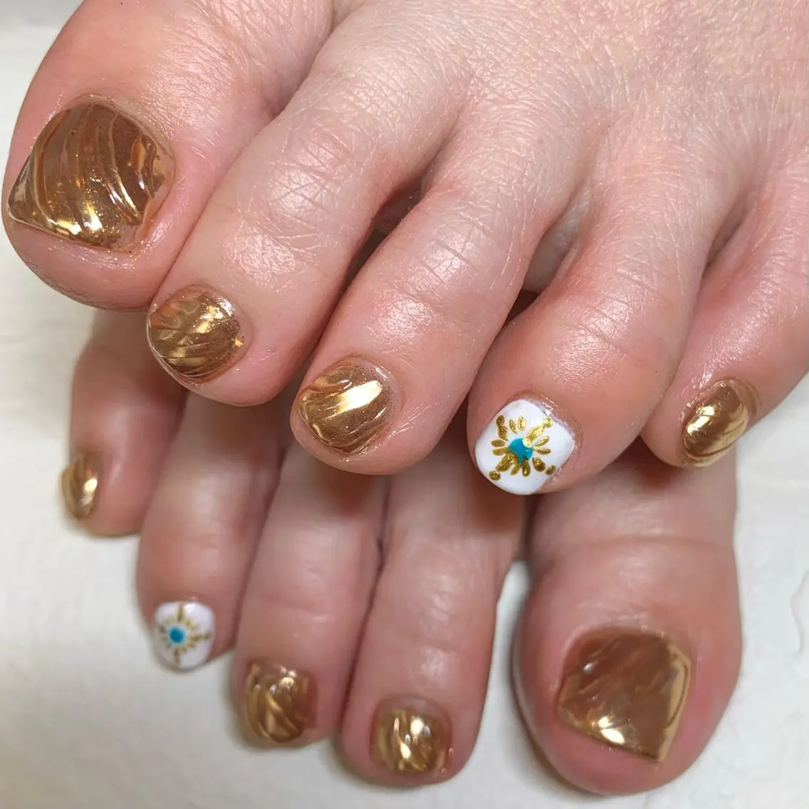 ネイル フットネイル ネイルスタジオ コスタ•デルマールのネイルデザイン