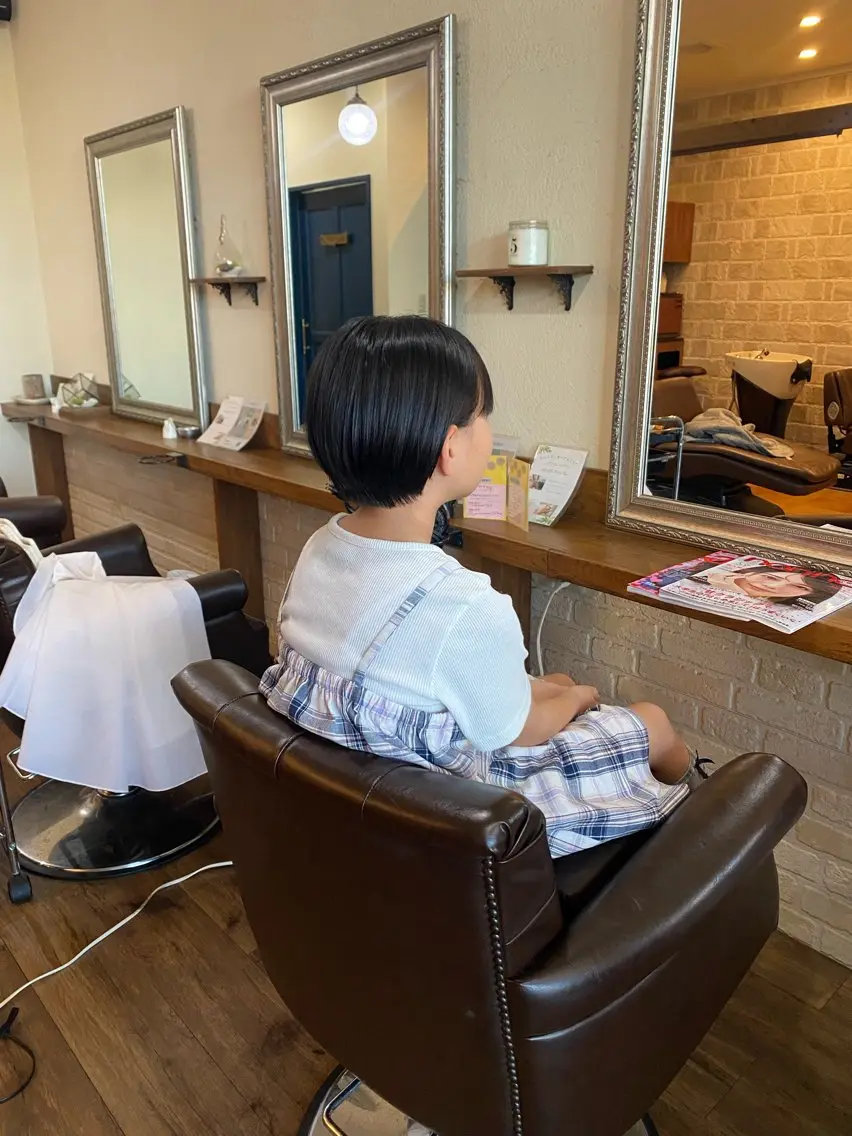 ショート 肥田 夕蘭のヘアスタイル