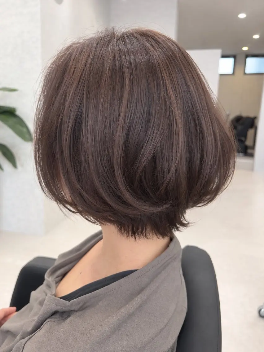 ショート 山内優輝／艶髪 ／SOYON岡崎のヘアスタイル