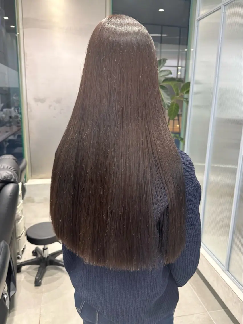 カラー 透明感\モテカラー 🏹͙💫YUUのヘアスタイル