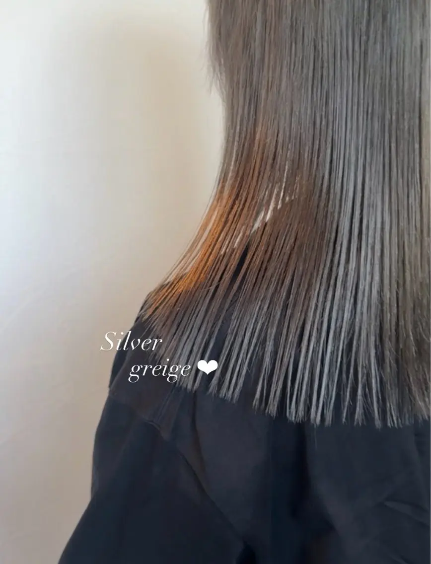 ロング カラー ヘアカラー 艶カラー 🩵NATSUKIのヘアスタイル