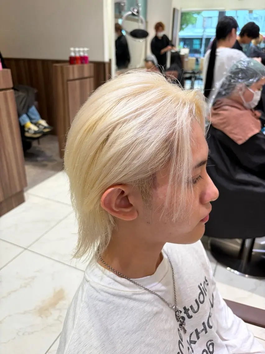メンズ ヘアカラー メンズカット/カラー 💠進藤龍之介のヘアスタイル