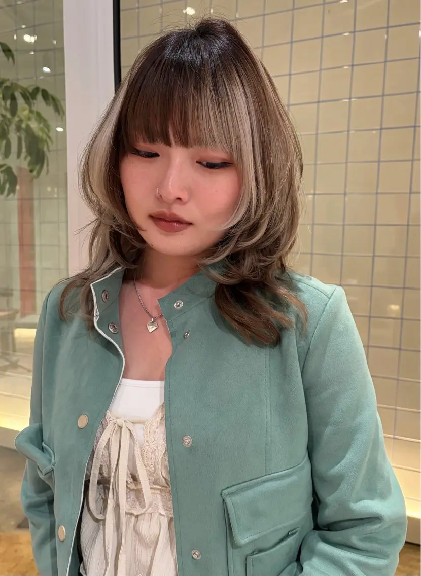 ミディアム 楓^・◦・🎀^ カットモデル募集中のヘアスタイル