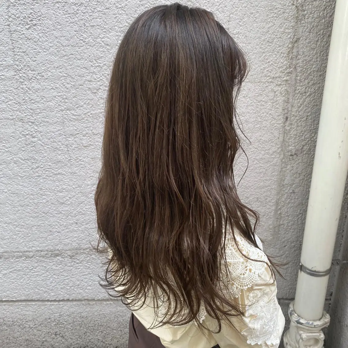 ロング カラー 𝑺𝒂𝒌𝒊 🩶マンツーマン施術のヘアスタイル