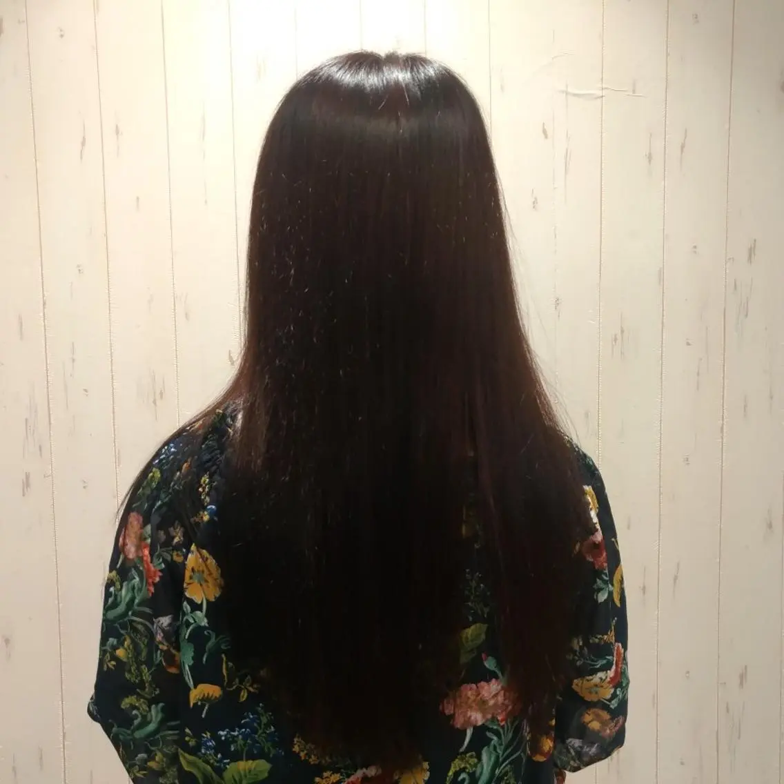 ロング 結城 アンナのヘアスタイル