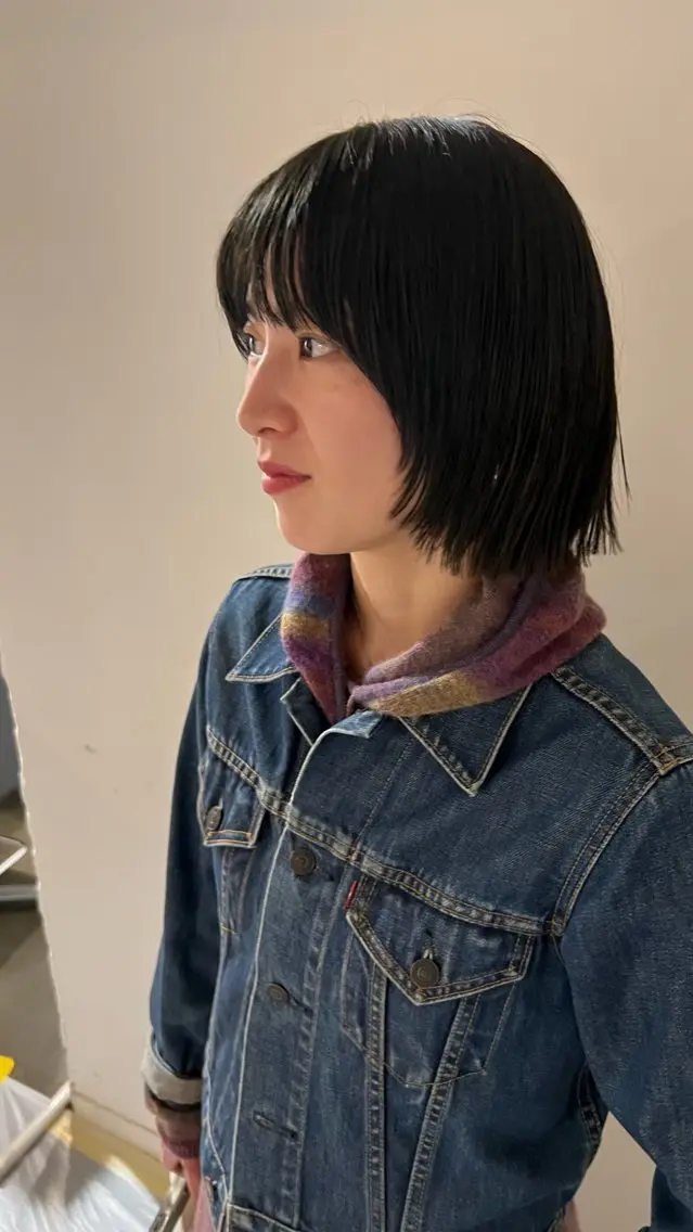 ショート ボブ レイヤーカット 石倉 龍馬のヘアスタイル