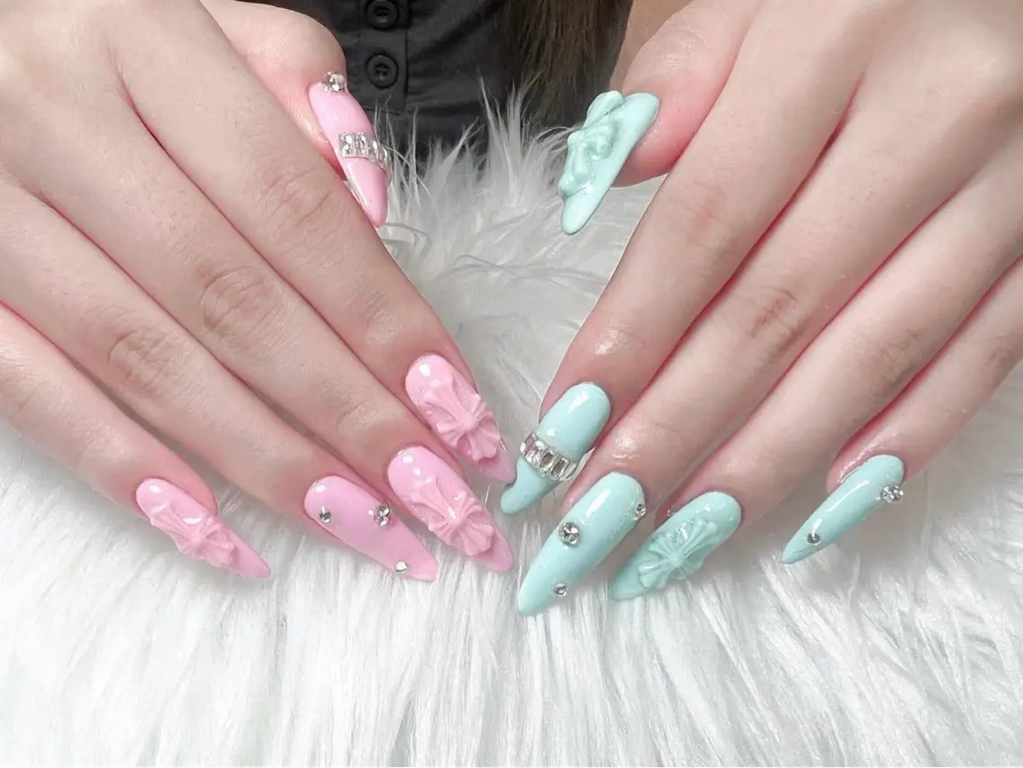 ネイル ハンドネイル Sora Nail Honastugiのネイルデザイン
