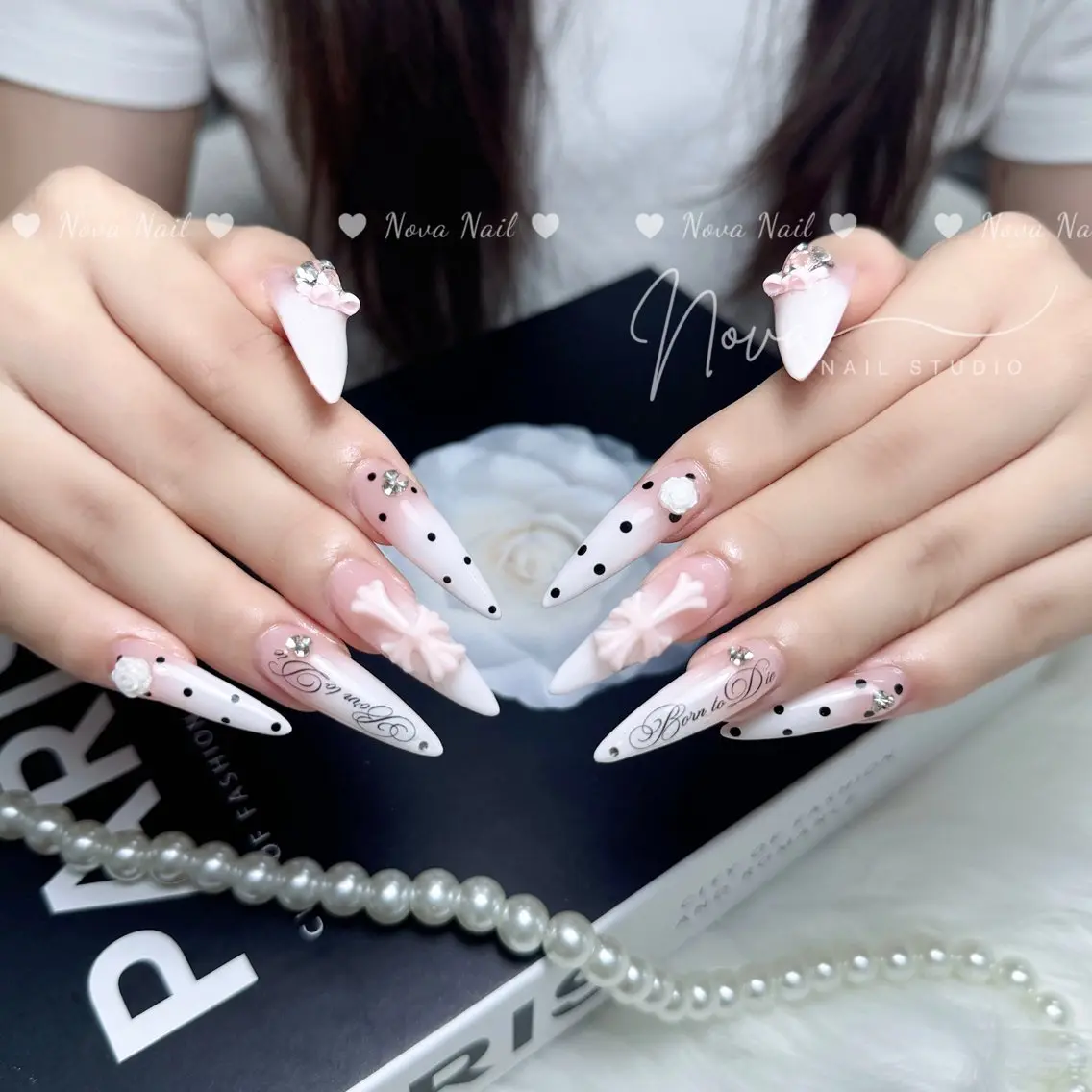 ネイル ハンドネイル ハンドケア Kitty Nail Novaのネイルデザイン