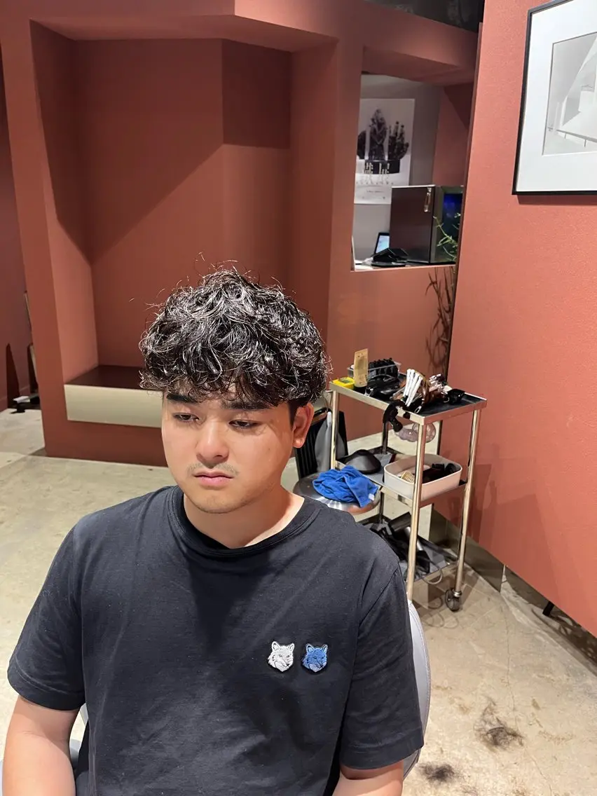 パーマ 内尾 十蔵のヘアスタイル