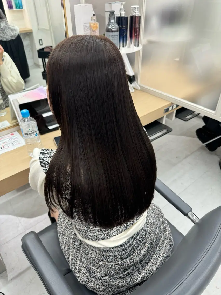 【手触り柔らか！内部補修トリートメント】の写真