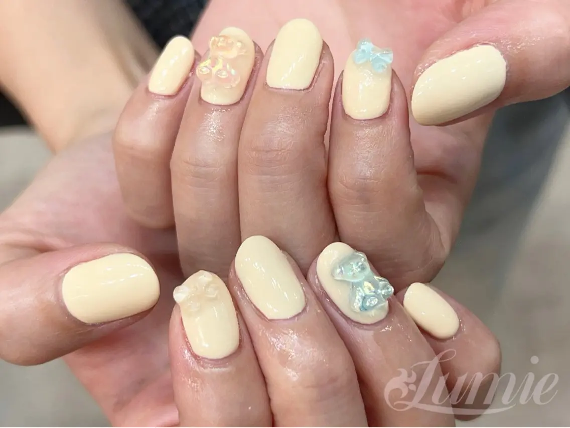 ネイル ハンドネイル Lumie Momoのネイルデザイン