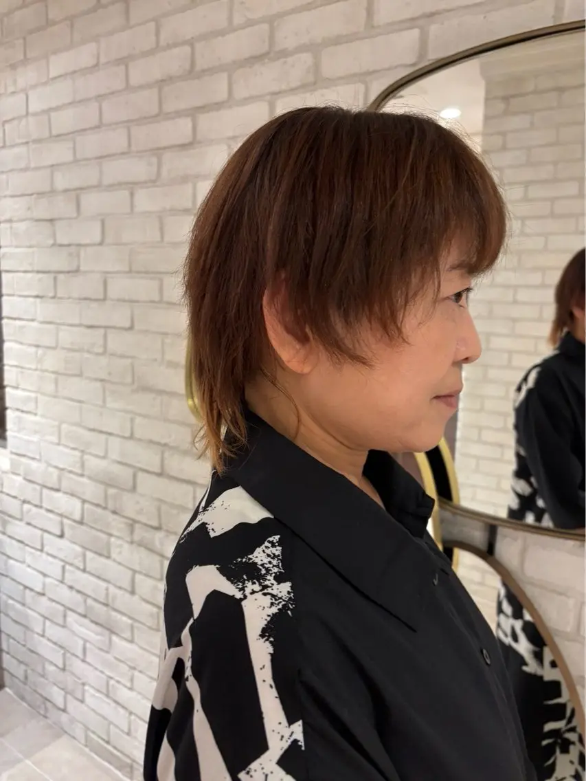 カラー 森 泉琴のヘアスタイル
