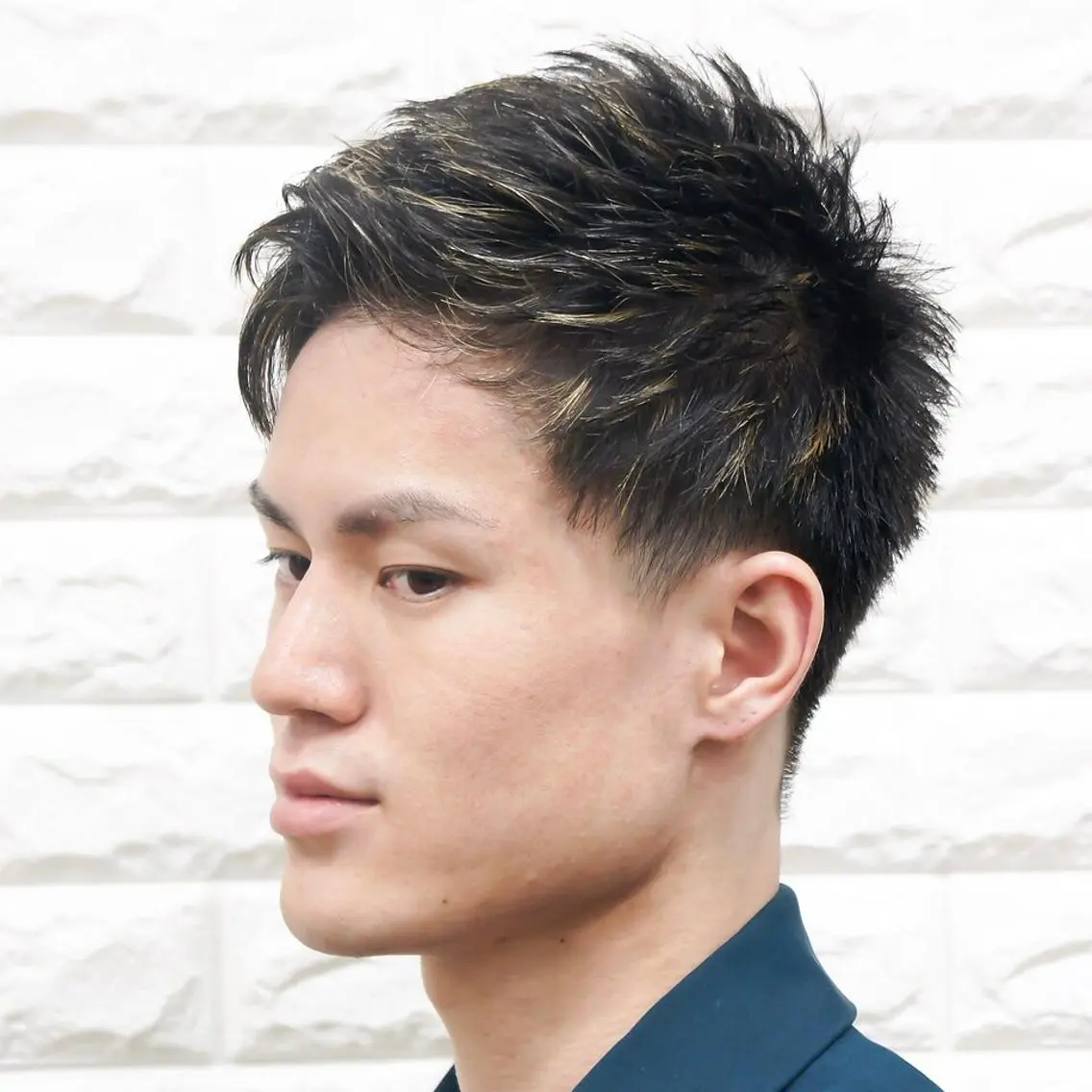 ショート カラー メンズ メンズメッシュ メッシュ メンズヘア専門 ウタカユウキのヘアスタイル