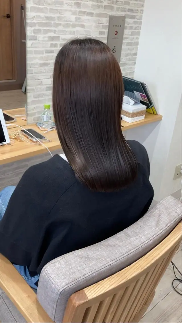 [✨ヘアエステ✨]圧倒的な髪の補修力！ストレート系メニューとも相性抜群！！の写真