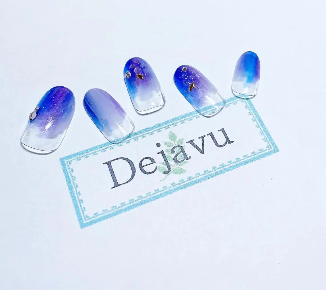 ネイル アートネイル ジェルネイル ニュアンスネイル シンプルネイル ハンドネイル Nail salon Dejavu 🌿のネイルデザイン