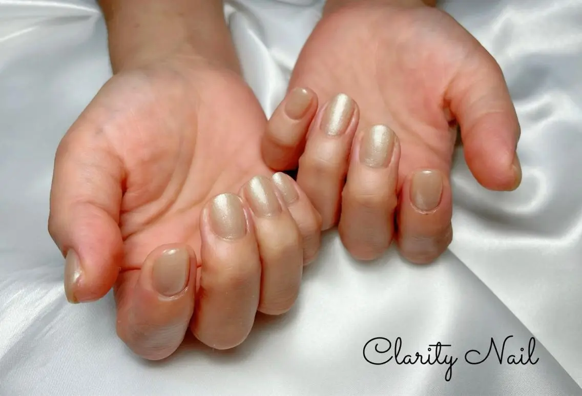 ネイル ワンカラーネイル ハンドネイル Clarity Nailのネイルデザイン