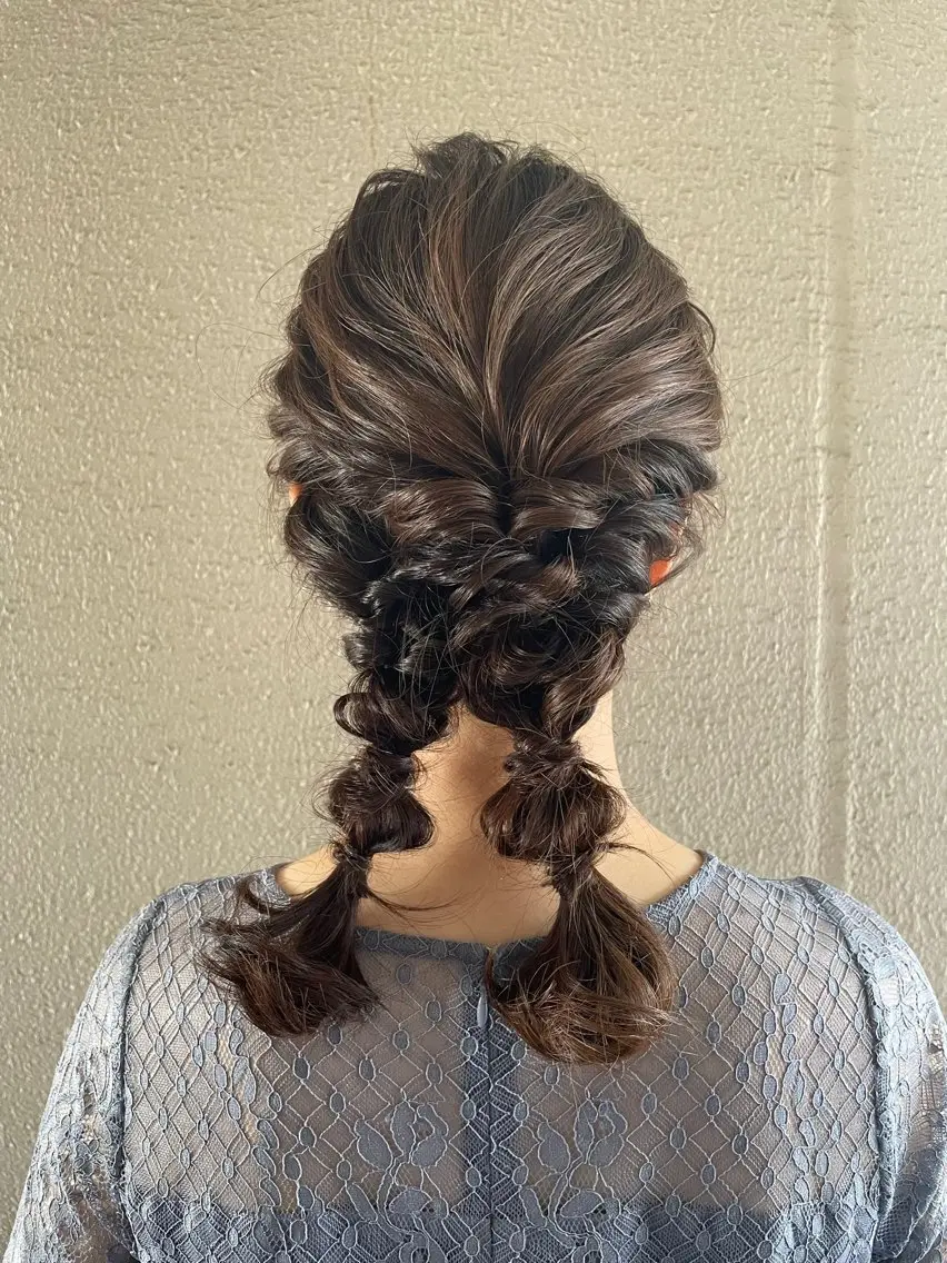 ミディアム ヘアアレンジ サダハルカ |chouetteのヘアスタイル