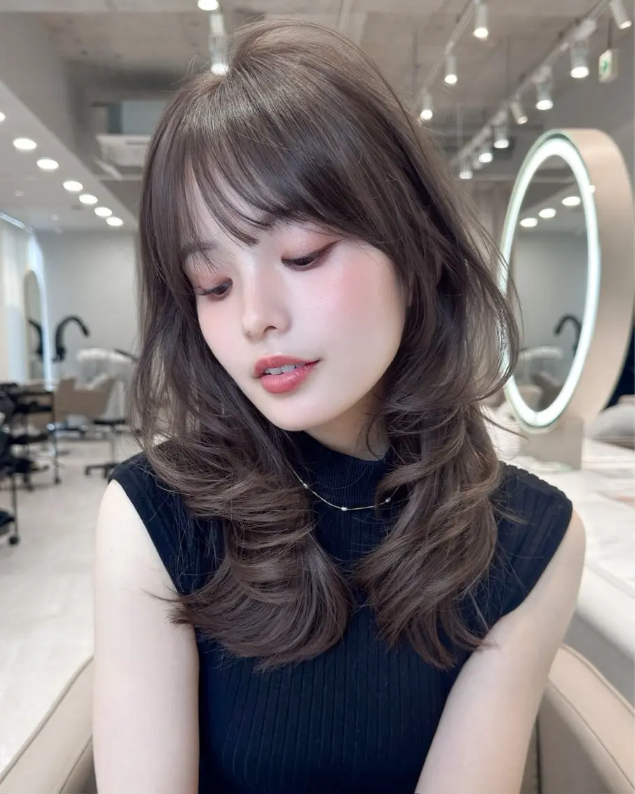 セミロング sumire ༊·˚ 透明感／艶Colorのヘアスタイル