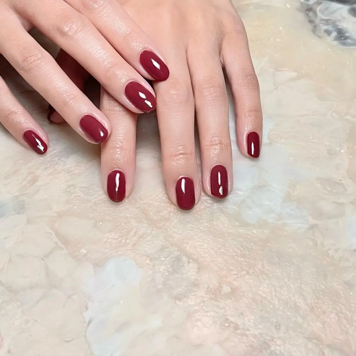 ネイル マグネットネイル ニュアンスネイル ショートネイル gemickle nailのネイルデザイン