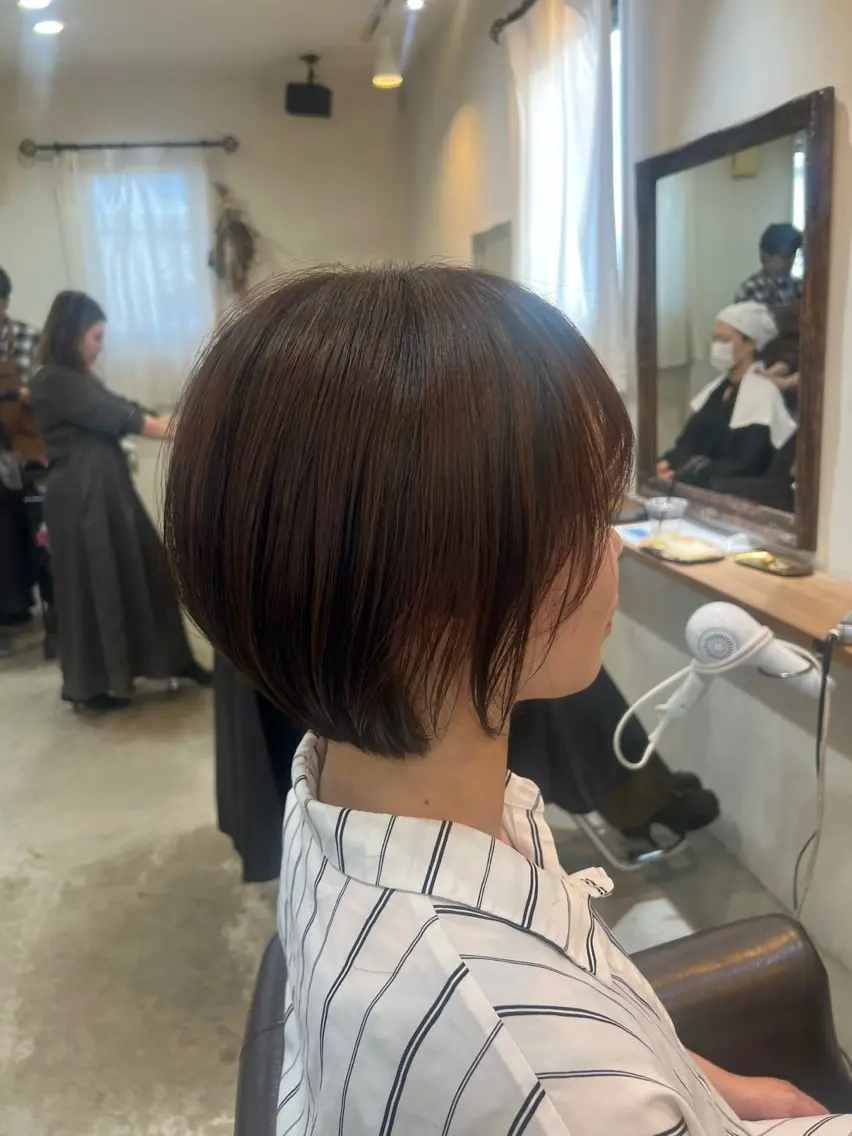 ショート ショートヘア 🤎大人可愛い/ Rinka🤎のヘアスタイル