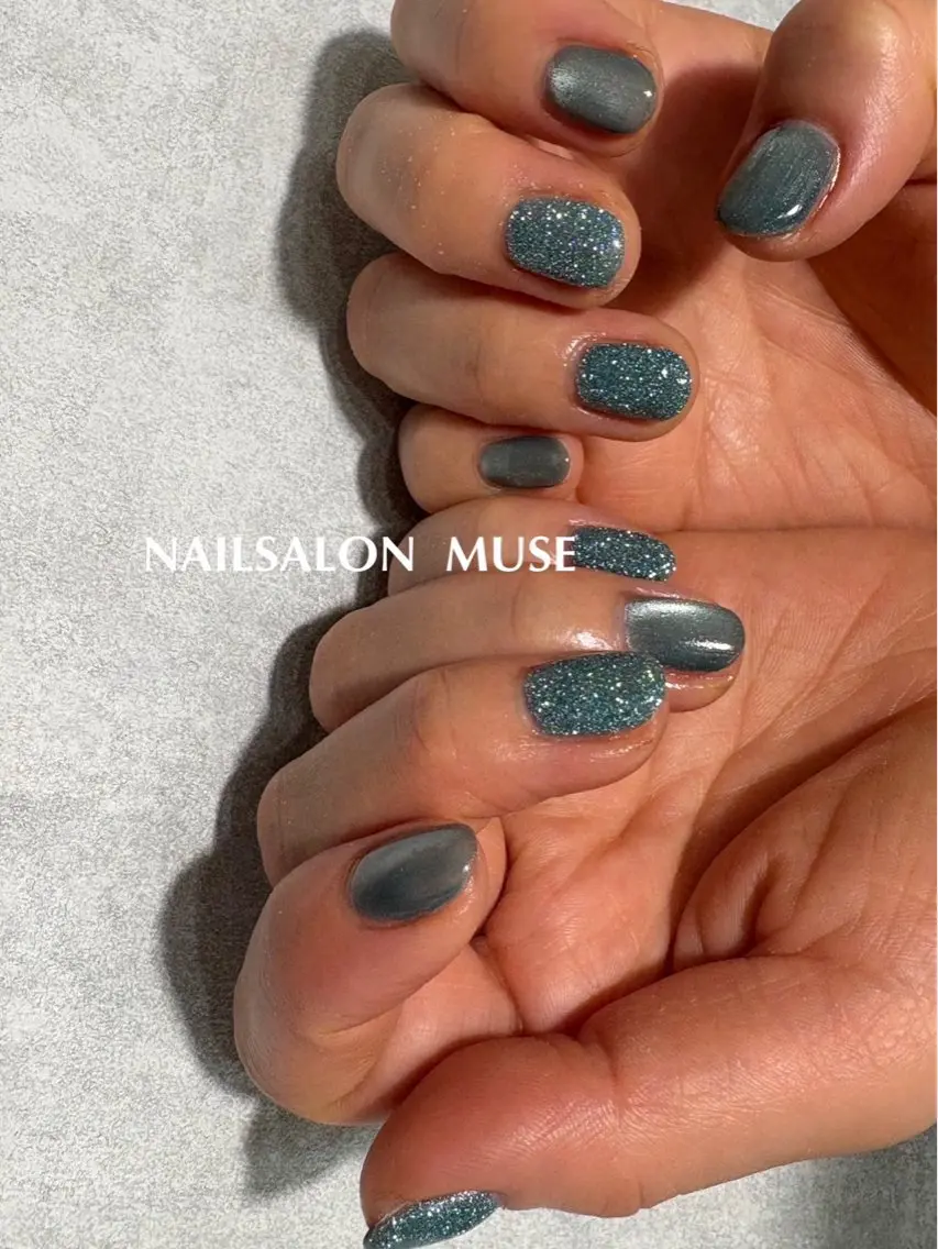 ネイル フラッシュネイル マグネットネイル ハンドネイル Nail Salon MUSE    Aiのネイルデザイン