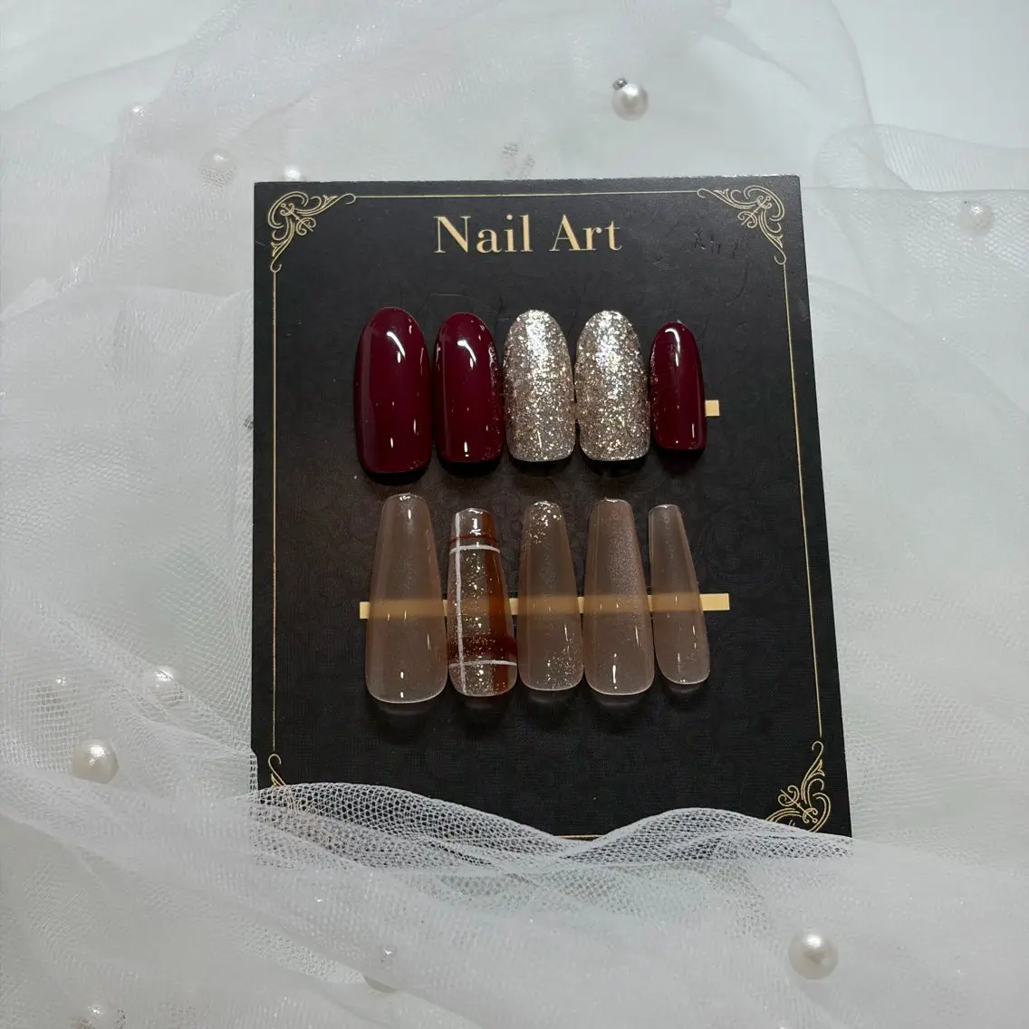 【Jrネイリスト🪽‪】秋🍂限定定額デザイン💅🏻の写真