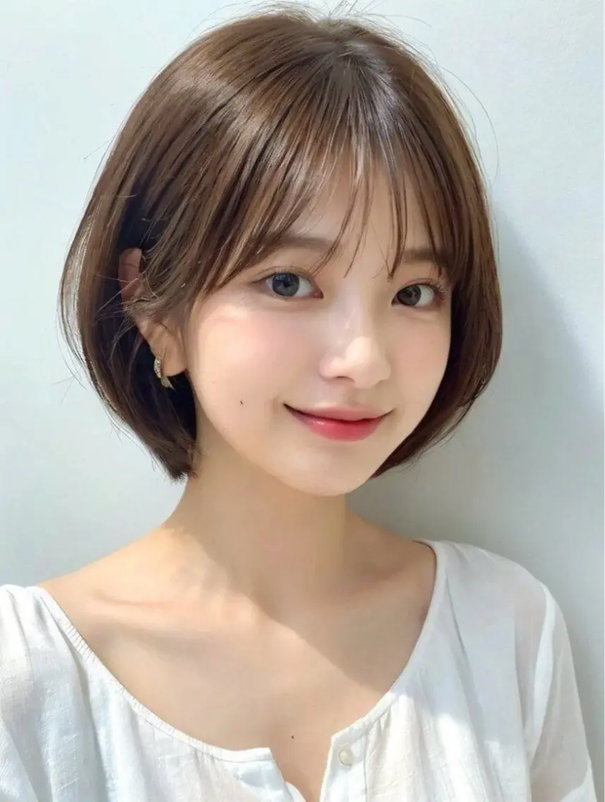 ショート ショートボブ ボブ ショートヘア 🍳しながわ はるか🍳のヘアスタイル