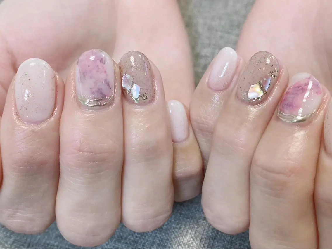 ネイル ハンドネイル Nail salon mewのネイルデザイン