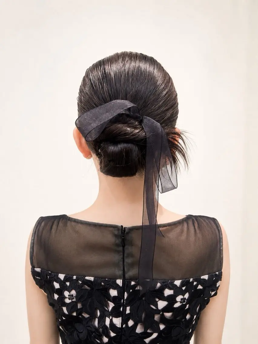 セミロング ヘアアレンジ ヘアセット ヘアセット ヘッドスパ/河西未来のヘアスタイル