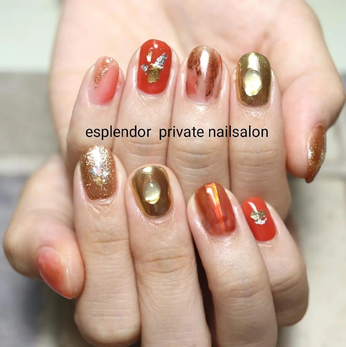 ネイル 持ち込み esplendor  小野寺のネイルデザイン