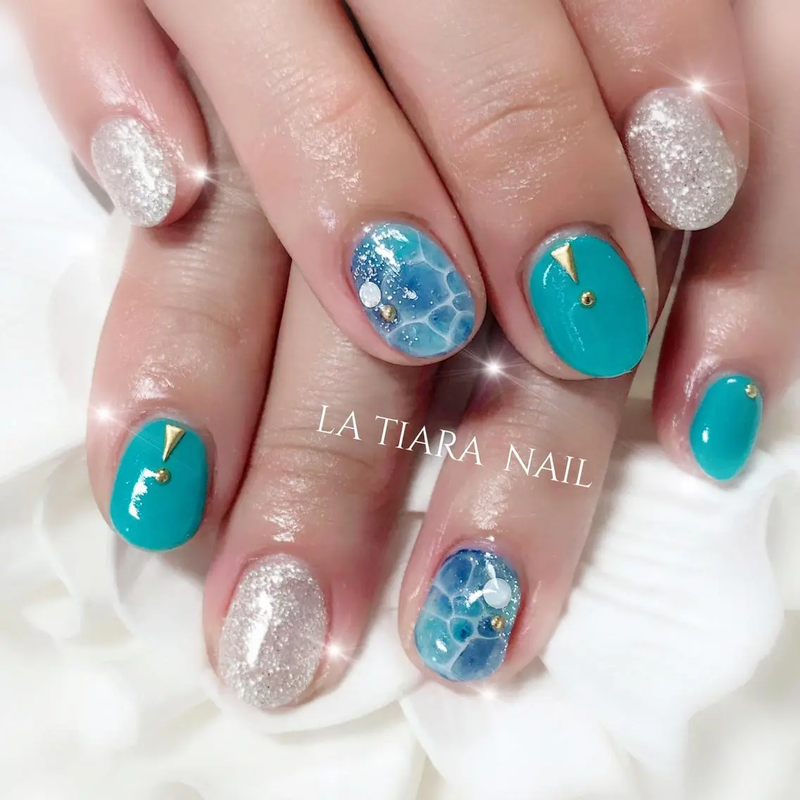 ネイル Blue bird  nailのネイルデザイン