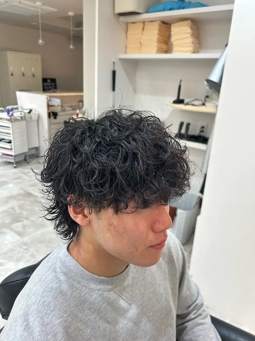 カット+パーマの写真