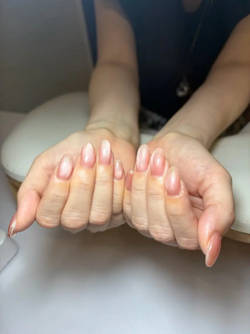 ネイル ハンドネイル 🎀 アネラ しま  🎀のネイルデザイン