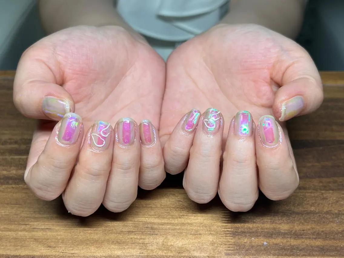ネイル lucky nail 歌舞伎町のネイルデザイン