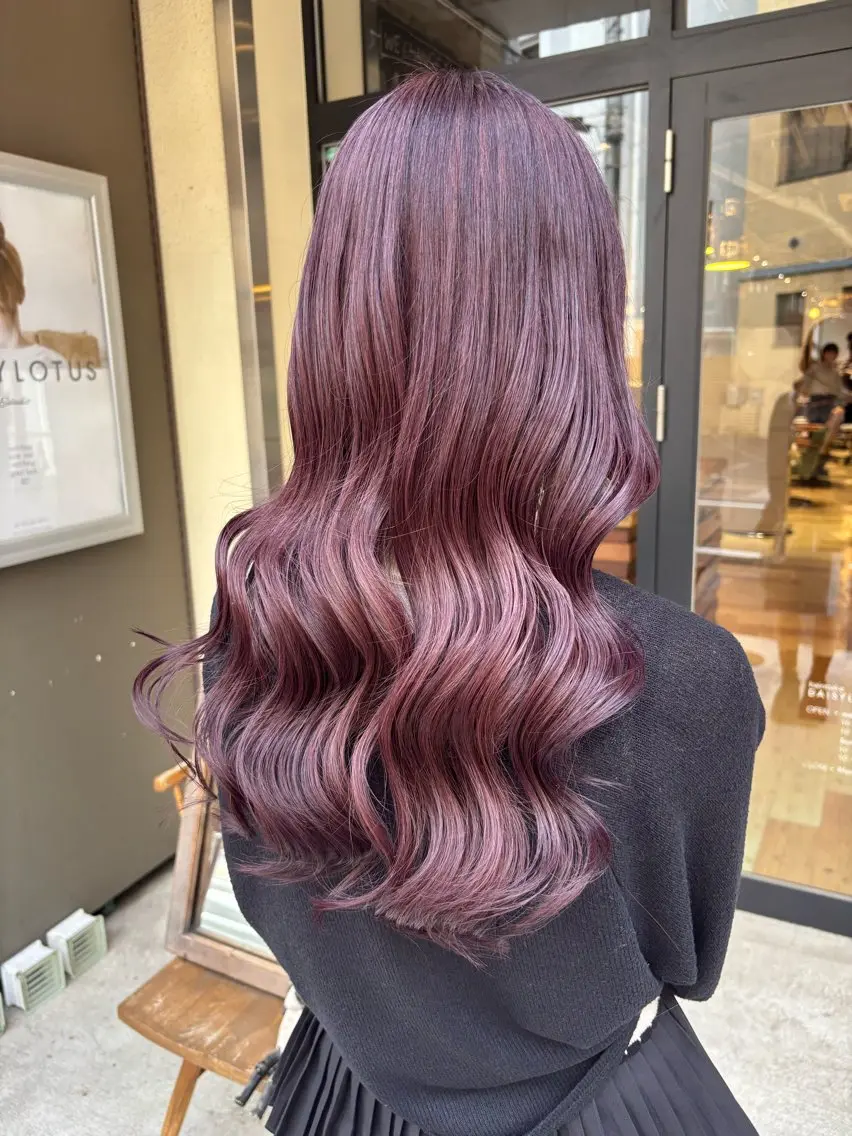 ロング カラー Rinka  ︎︎のヘアスタイル