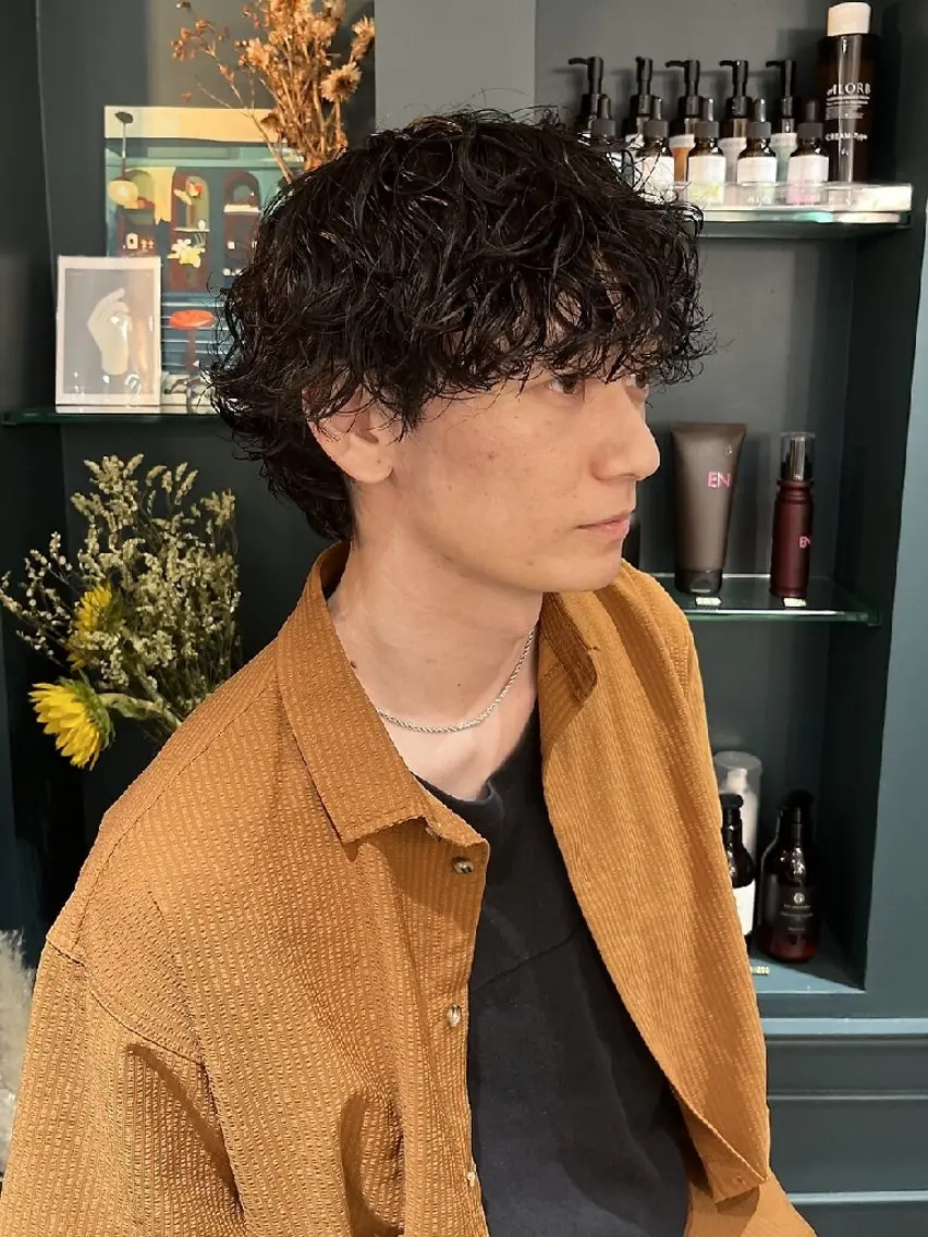 🌷4/29限定メンズカット+パーマ🌷の写真